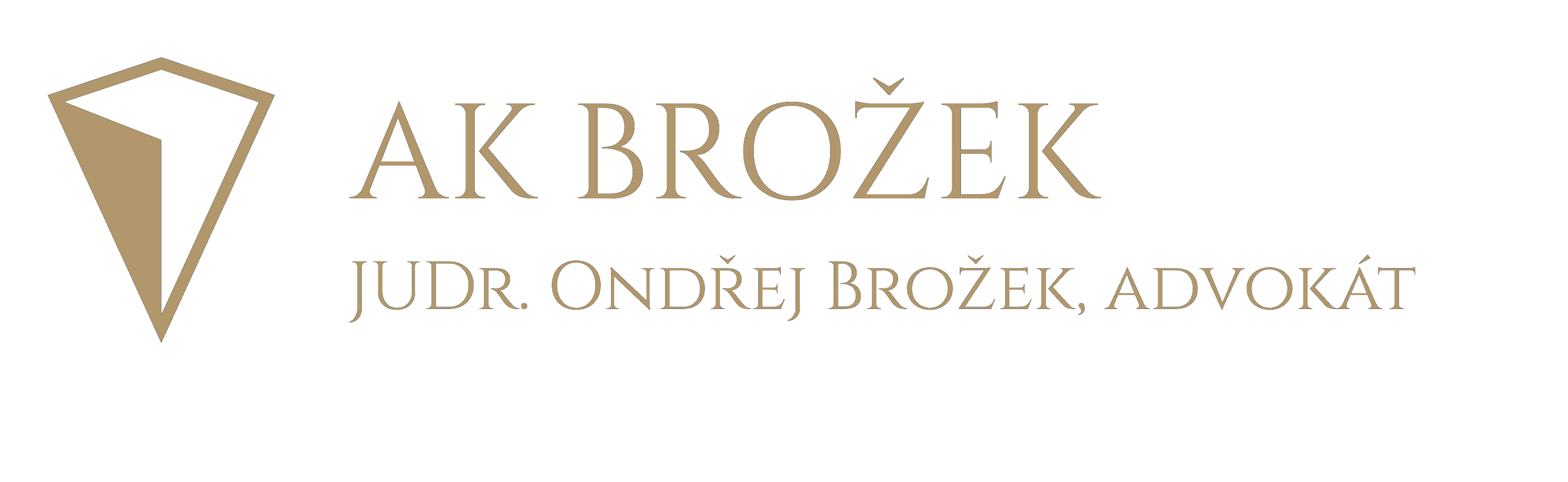 AK Brožek — JUDr. Ondřej Brožek, advokát